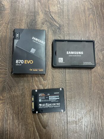 Samsung 870 Evo 1TB/SSD/Kaip naujas
