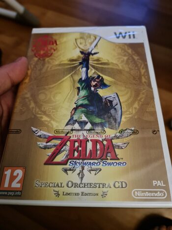 Legend of Zelda Skyward Sword Special Orchestra CD Limited Edition Wii