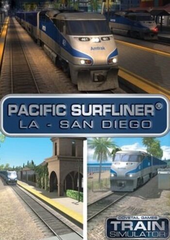 Train Simulator - Pacific Surfliner LA - San Diego Route (DLC) Steam Key GLOBAL